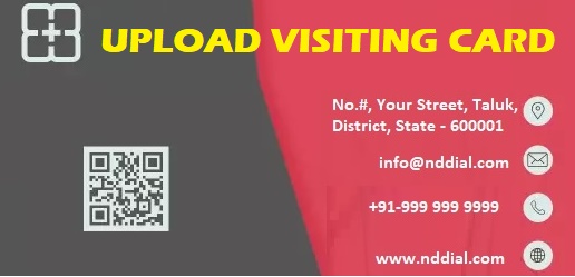 Upload Visiting card